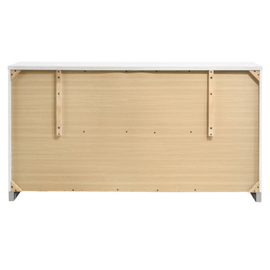 Coaster Felicity 6-drawer Dresser Glossy White Model 203503
