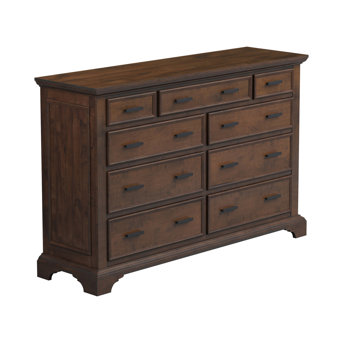 Coaster Elk Grove 9-drawer Dresser with Jewelry Tray Vintage Bourbon Model 203893