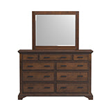 Coaster Elk Grove 9-drawer Dresser with Jewelry Tray Vintage Bourbon Model 203893