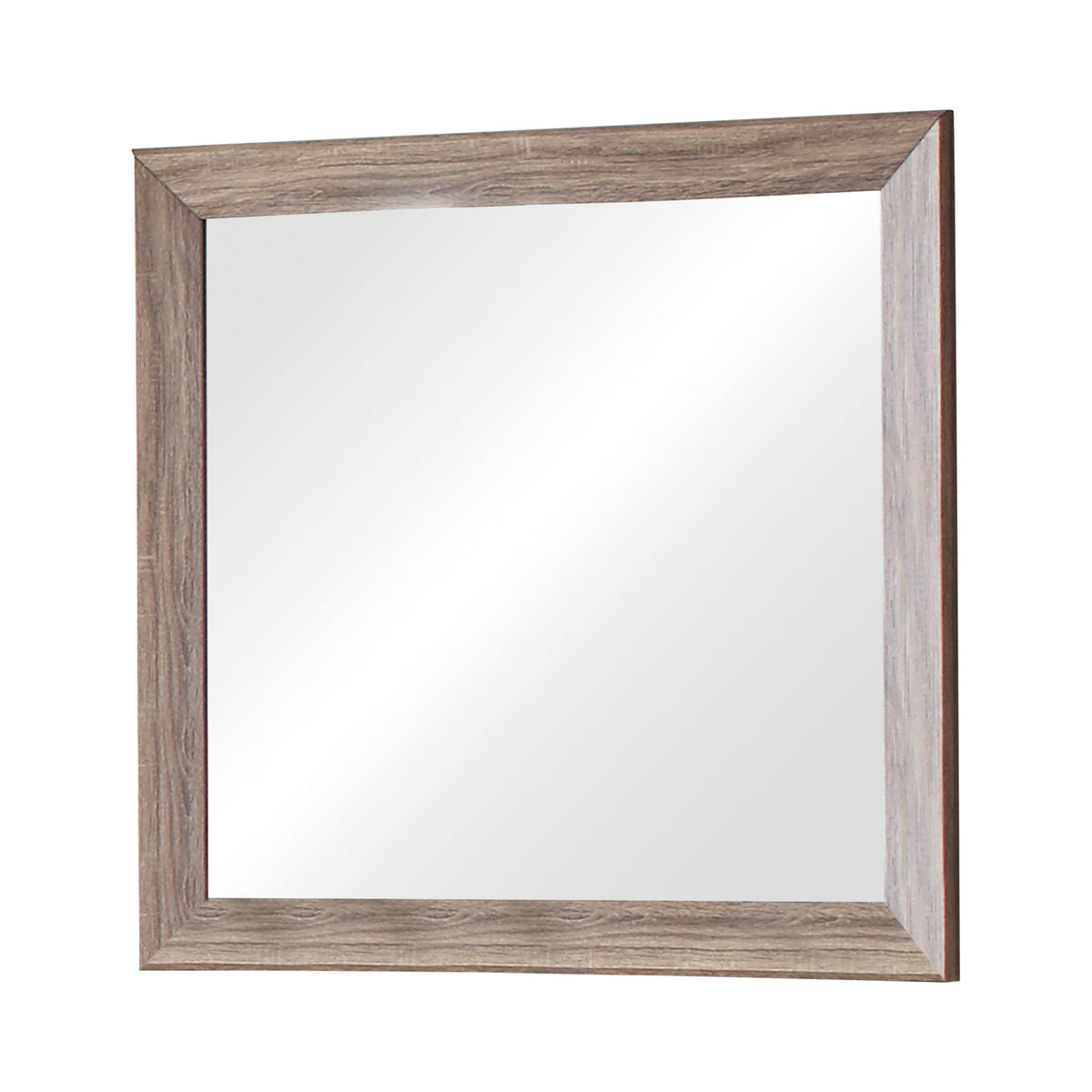 Coaster Kauffman Rectangular Mirror Washed Taupe Model 204194