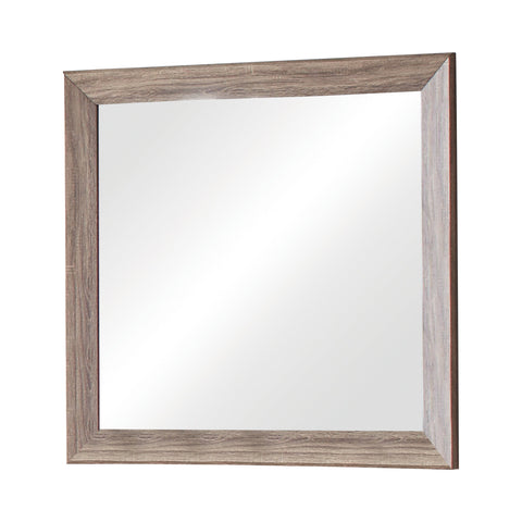 Coaster Kauffman Rectangular Mirror Washed Taupe Model 204194