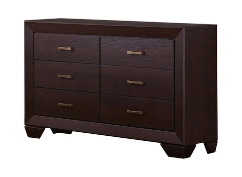 Coaster Kauffman Queen Panel Bed Dark Cocoa Model 204391Q
