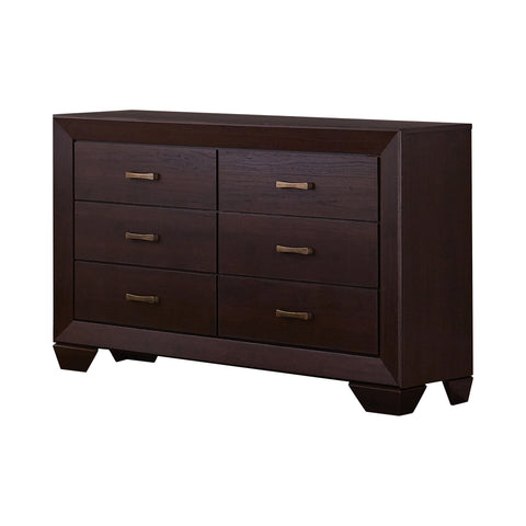 Coaster Kauffman Queen Panel Bed Dark Cocoa Model 204391Q