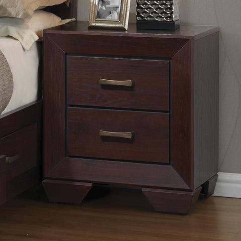 Coaster Kauffman 2-drawer Nightstand Dark Cocoa Model 204392