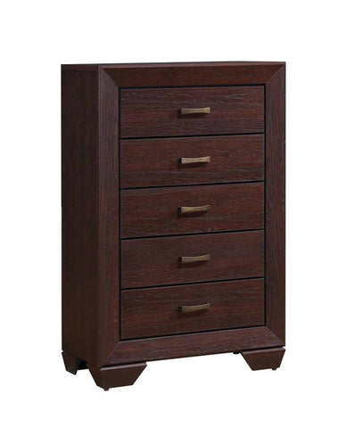 Coaster Kauffman 5-drawer Chest Dark Cocoa Model 204395