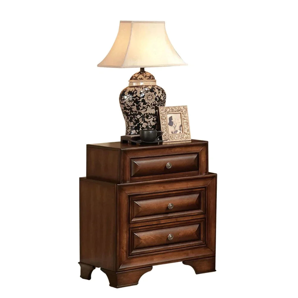 Konane Brown Cherry Nightstand Model 20456 By ACME Furniture