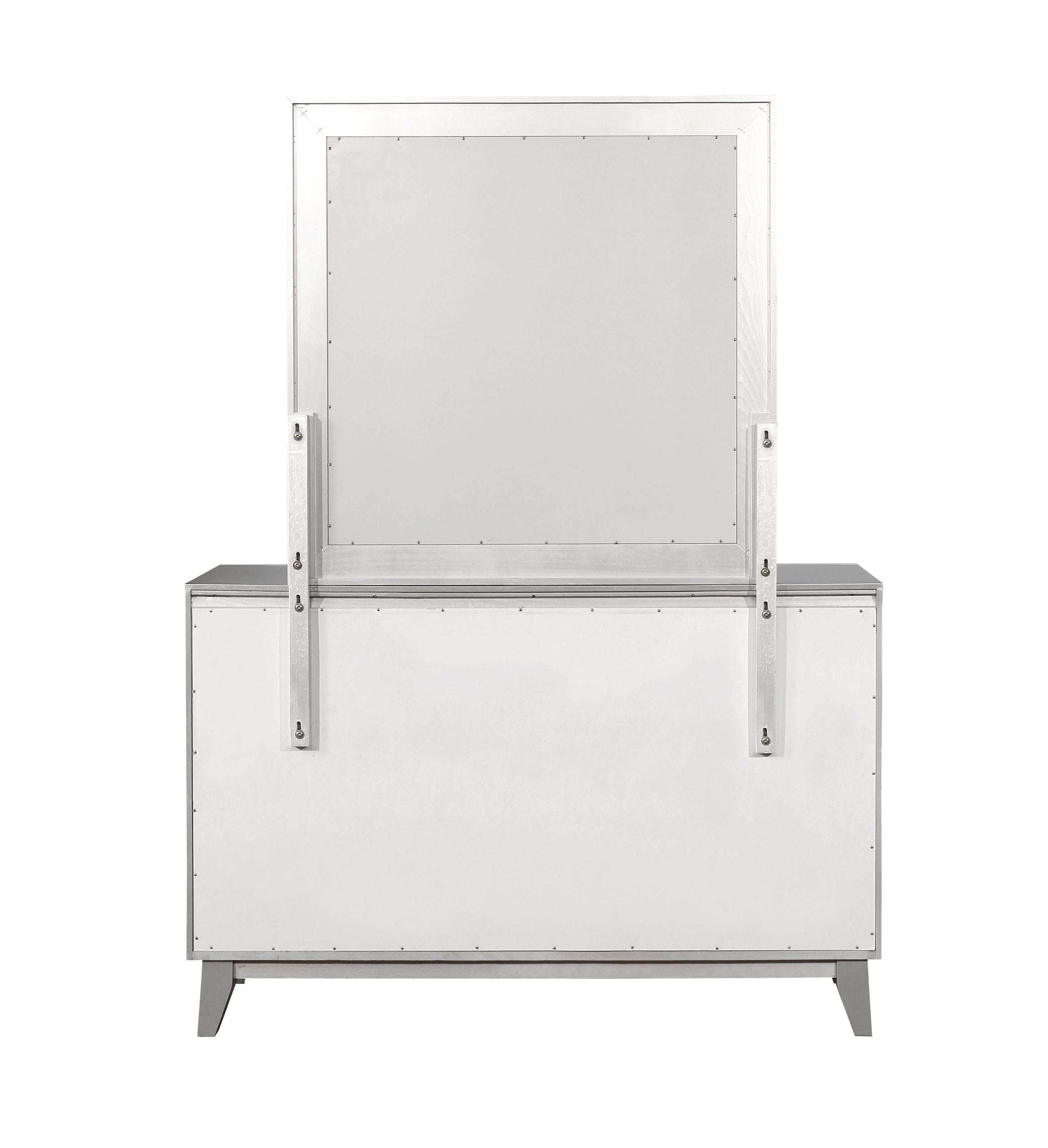 Coaster Leighton 7-drawer Dresser Metallic Mercury Model 204923 Coaster Leighton 7-drawer Dresser Metallic Mercury Model 204923