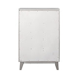 Coaster Leighton 5-drawer Chest Metallic Mercury Model 204925