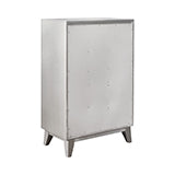 Coaster Leighton 5-drawer Chest Metallic Mercury Model 204925