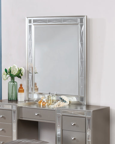 Coaster Leighton Vanity Mirror Metallic Mercury Model 204928