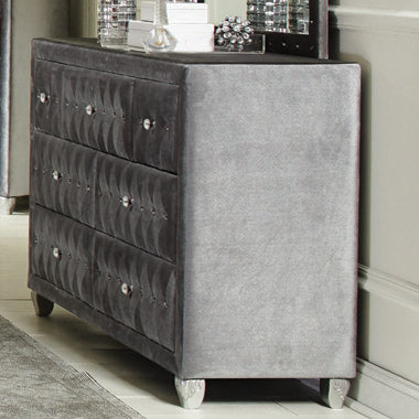 Coaster Deanna 7-drawer Rectangular Dresser Grey Model 205103