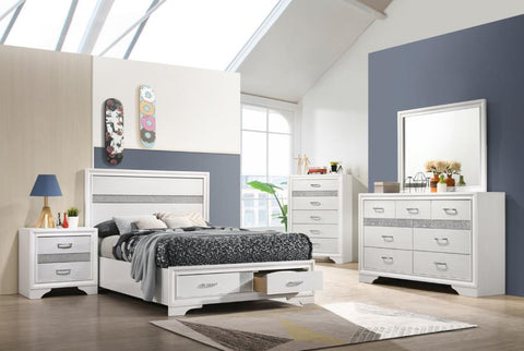 Coaster Miranda 5-piece Full Storage Bedroom Set White Model 205111F-S5