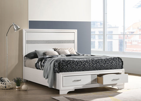 Coaster Miranda Full Storage Bed White Model 205111F