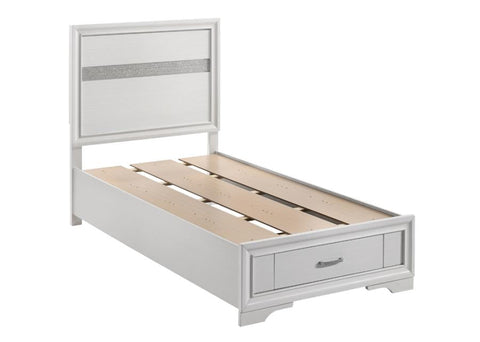 Coaster Miranda Twin Storage Bed White Model 205111T