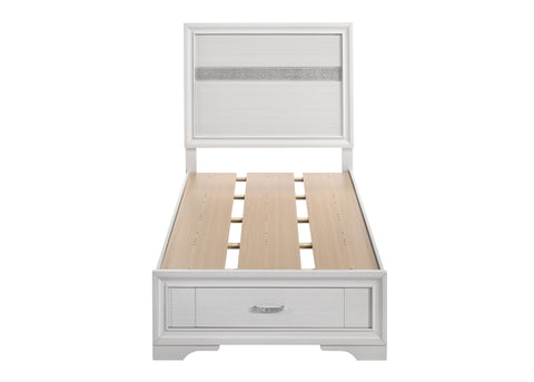 Coaster Miranda Twin Storage Bed White Model 205111T