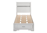 Coaster Miranda Twin Storage Bed White Model 205111T