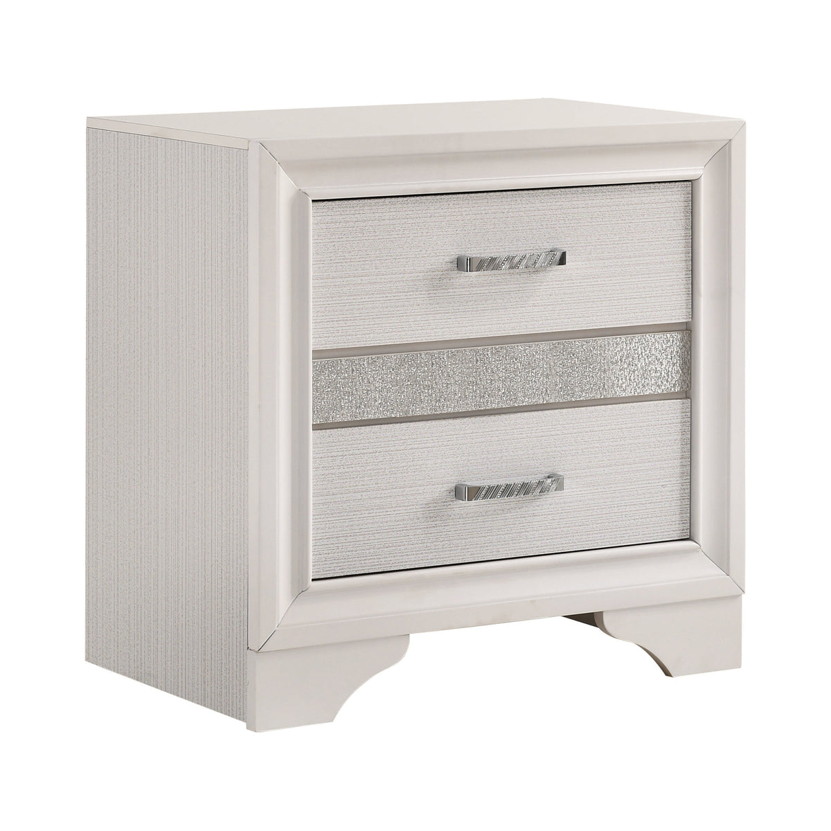 Coaster Miranda 2-drawer Nightstand Tray White Model 205112
