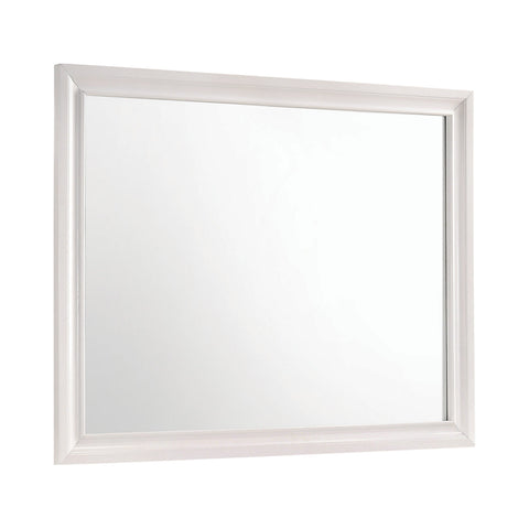 Coaster Miranda Rectangular Mirror White Model 205114