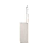 Coaster Miranda Rectangular Mirror White Model 205114