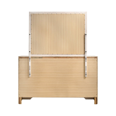Coaster Miranda Rectangular Mirror White Model 205114