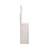 Coaster Miranda Rectangular Mirror White Model 205114