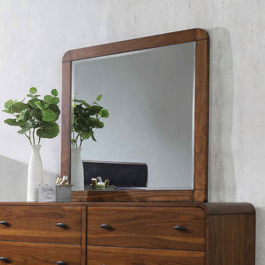 Coaster Robyn Rectangular Mirror Dark Walnut Model 205134
