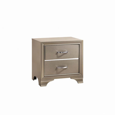Coaster Beaumont 2-drawer Rectangular Nightstand Champagne Model 205292