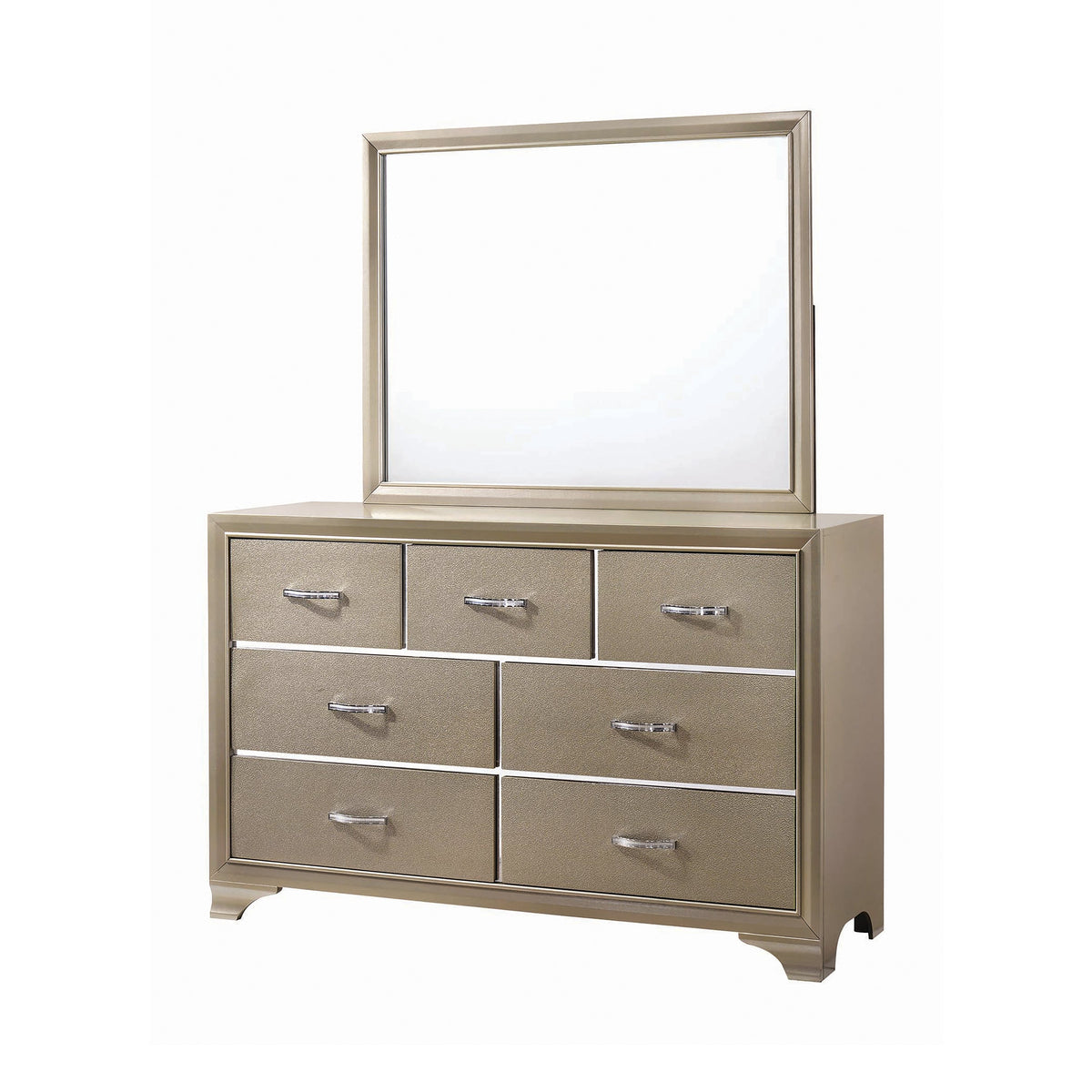 Coaster Beaumont 7-drawer Rectangular Dresser Champagne Model 205293