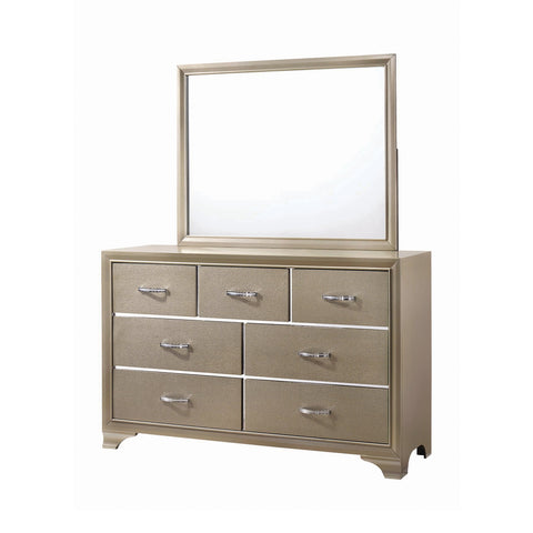 Coaster Beaumont 7-drawer Rectangular Dresser Champagne Model 205293