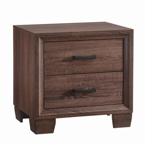 Coaster Brandon 2-drawer Nightstand Medium Warm Brown Model 205322