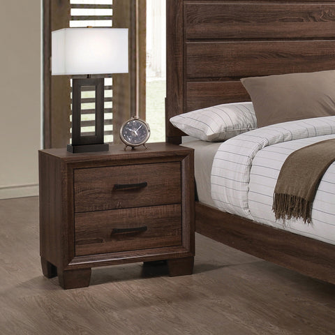 Coaster Brandon 2-drawer Nightstand Medium Warm Brown Model 205322