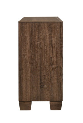 Coaster Brandon 6-drawer Dresser Medium Warm Brown Model 205323