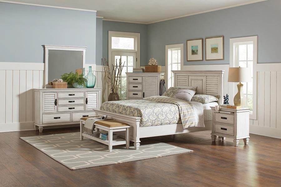 Coaster Franco Storage Platform Bedroom Set Model 205331KE-S5