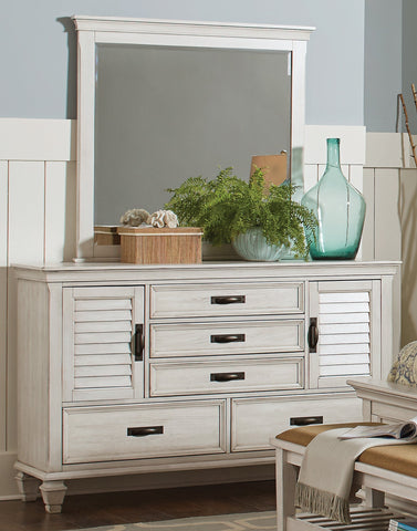 Coaster Franco 5-drawer Dresser Antique White Model 205333
