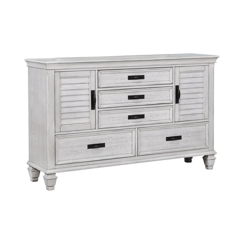 Coaster Franco 5-drawer Dresser Antique White Model 205333