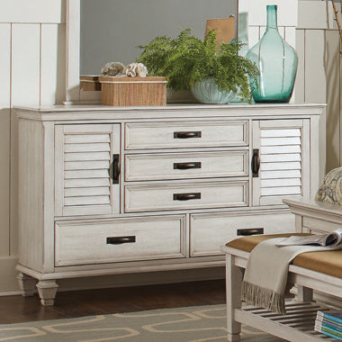 Coaster Franco 5-drawer Dresser Antique White Model 205333