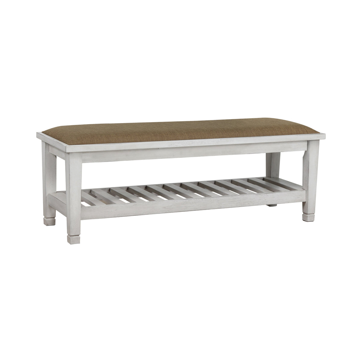 Coaster Franco Bench Brown and Antique White Model 205337