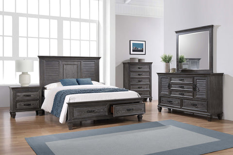 Coaster Franco Rectangular Dresser Mirror Weathered Sage Model 205734
