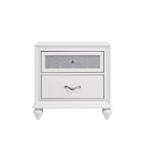 Coaster Barzini 2-drawer Nightstand White Model 205892