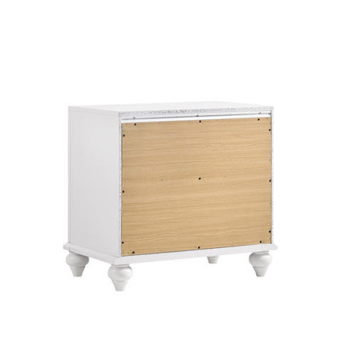 Coaster Barzini 2-drawer Nightstand White Model 205892