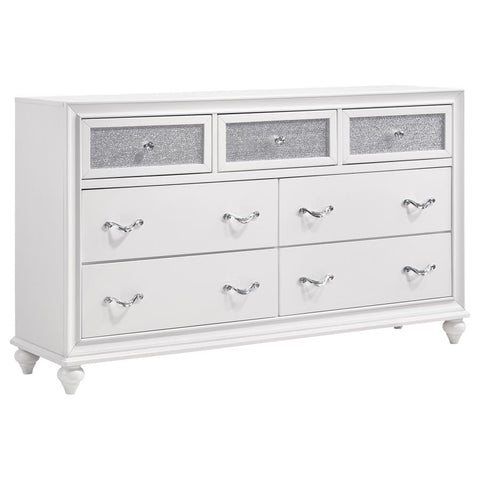 Coaster Barzini 7-drawer Dresser White Model 205893