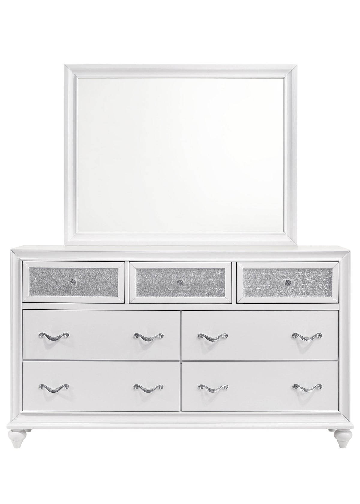 Coaster Barzini 7-drawer Dresser White Model 205893