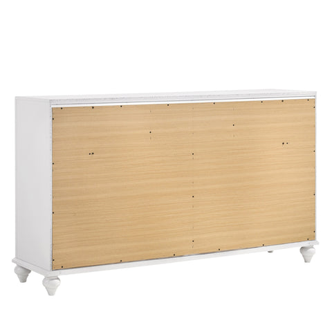 Coaster Barzini 7-drawer Dresser White Model 205893