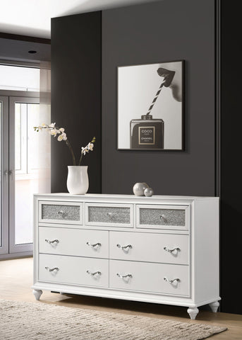 Coaster Barzini 7-drawer Dresser White Model 205893
