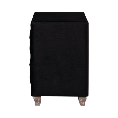 Coaster Deanna 2-drawer Rectangular Nightstand Black Model 206102
