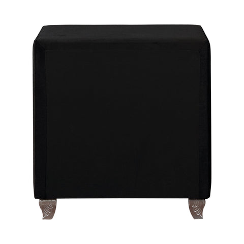 Coaster Deanna 2-drawer Rectangular Nightstand Black Model 206102