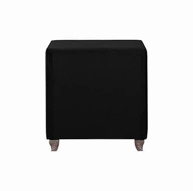 Coaster Deanna 2-drawer Rectangular Nightstand Black Model 206102