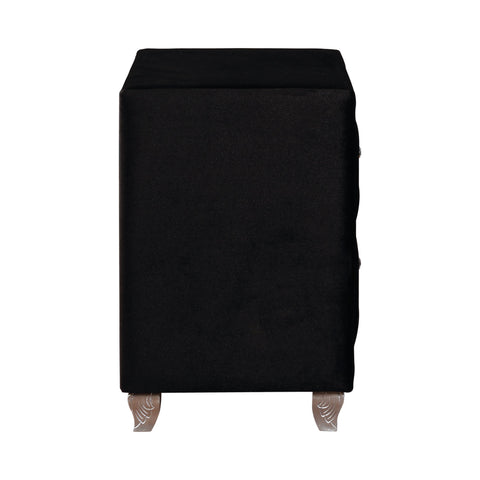 Coaster Deanna 2-drawer Rectangular Nightstand Black Model 206102