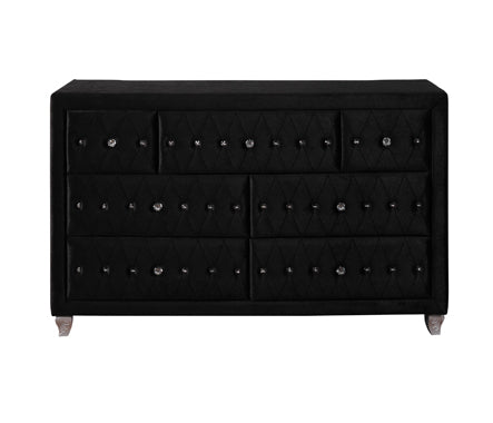 Coaster Deanna 7-drawer Rectangular Dresser Black Model 206103