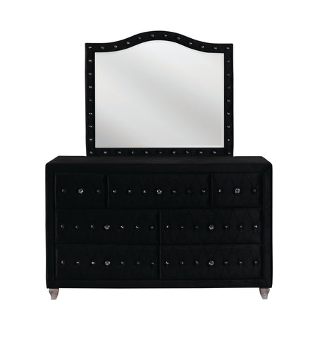Coaster Deanna 7-drawer Rectangular Dresser Black Model 206103